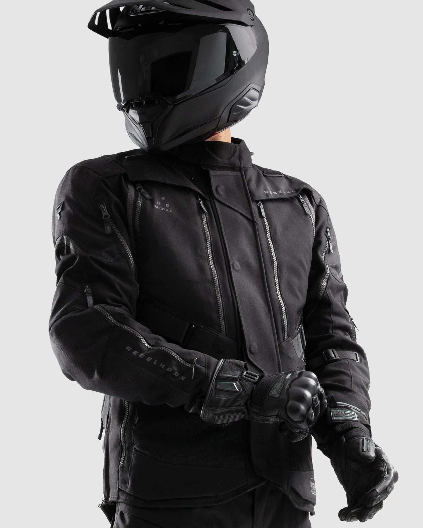 Hardy 3.0 Blouson Moto Noir