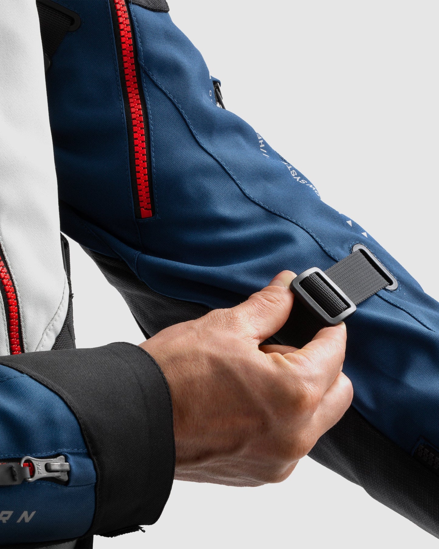 Hardy 3.0 Blouson Moto Gris, Bleu, Rouge