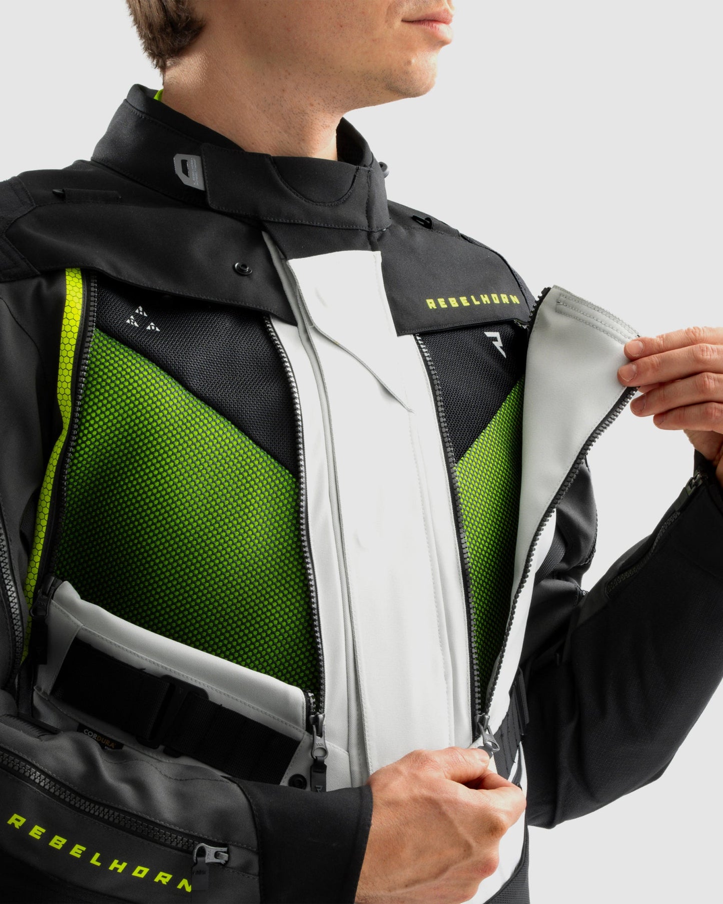 Hardy 3.0 Blouson Moto Gris