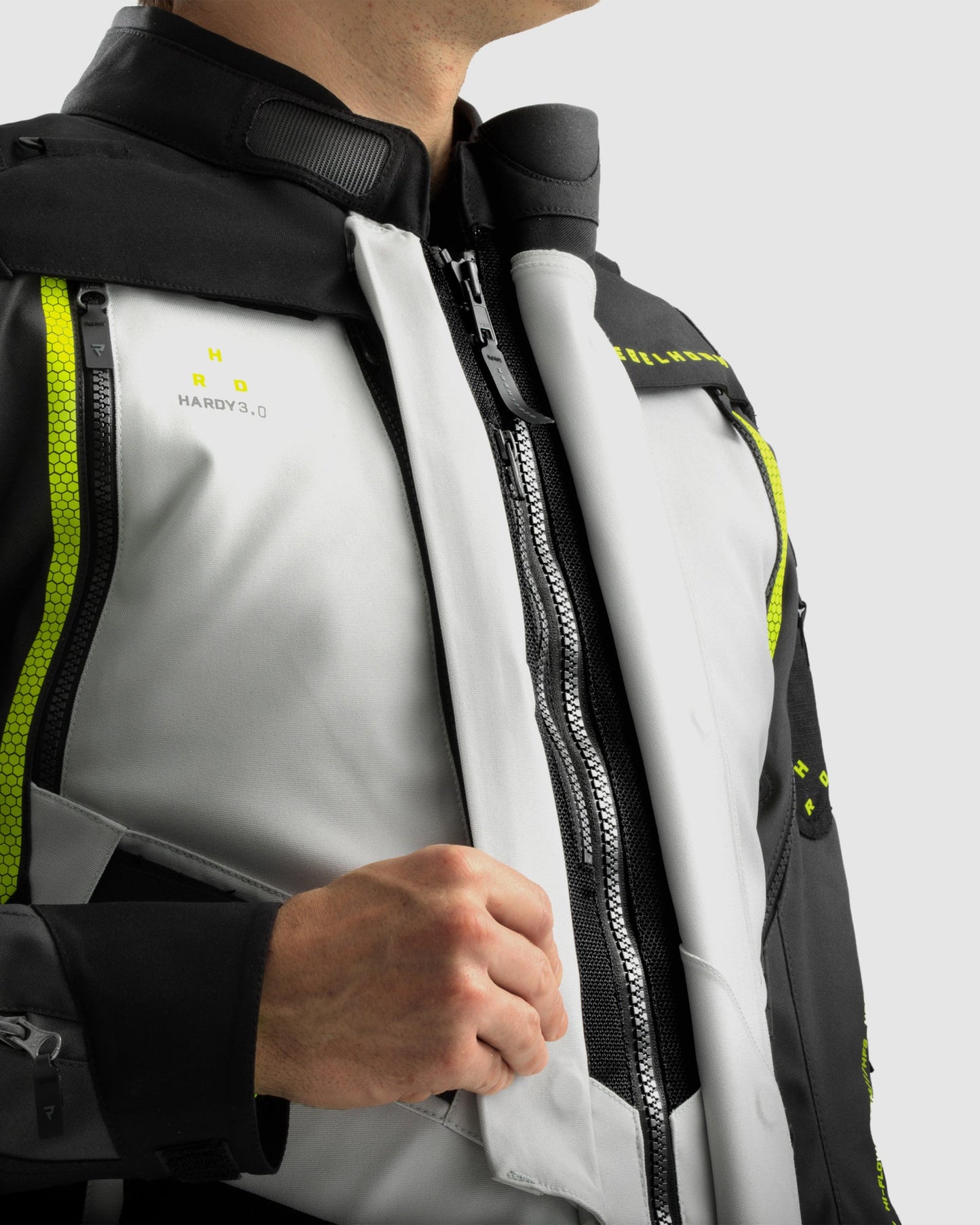 Hardy 3.0 Blouson Moto Gris