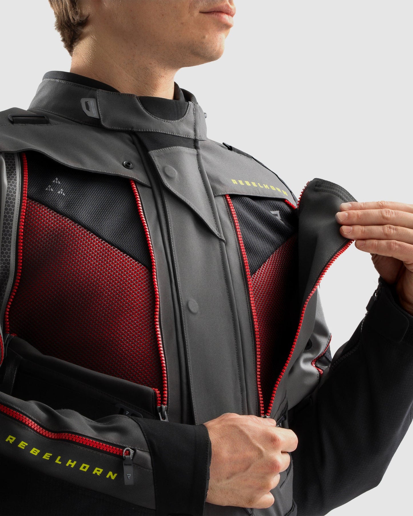 Hardy 3.0 Blouson Moto Anthracite