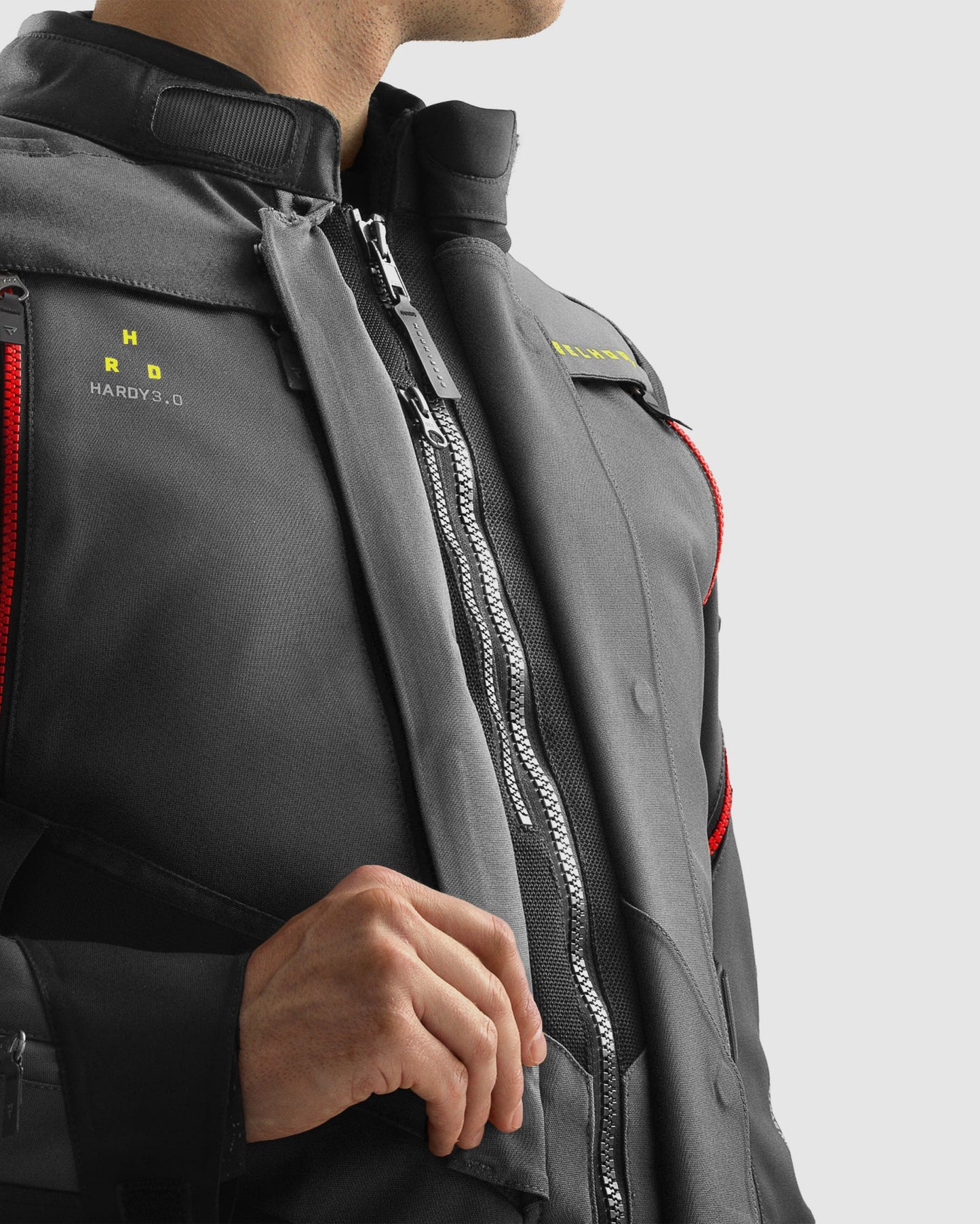 Hardy 3.0 Blouson Moto Anthracite