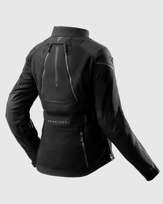 Hardy 3.0 Femme Blouson Moto Noir