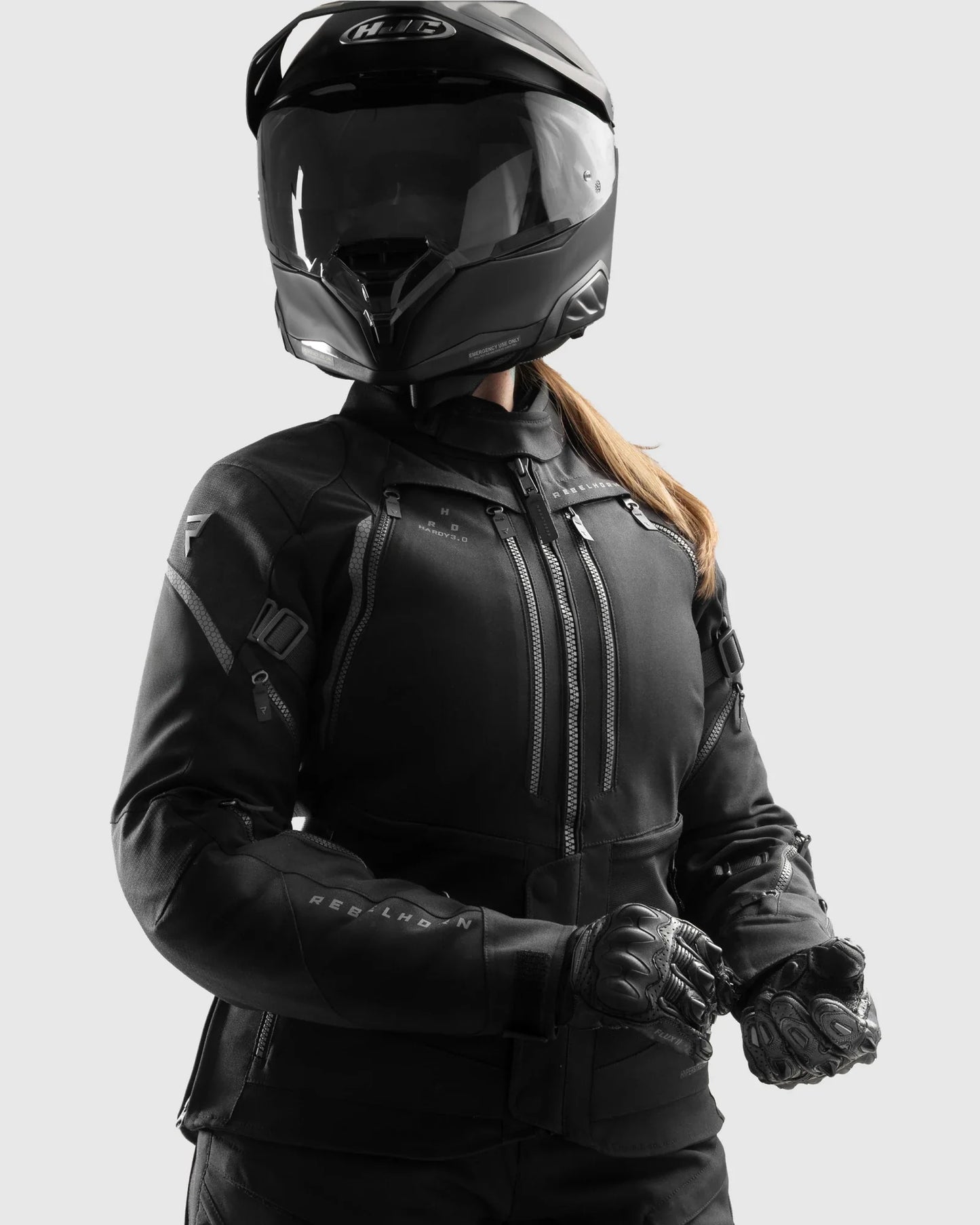 Hardy 3.0 Femme Blouson Moto Noir