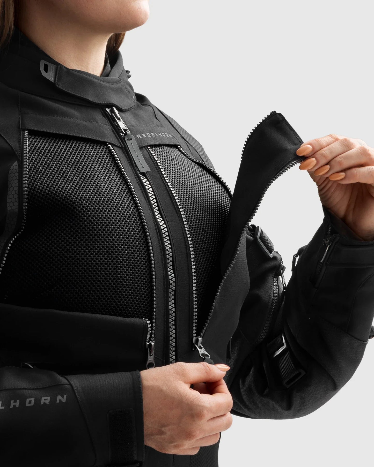 Hardy 3.0 Femme Blouson Moto Noir