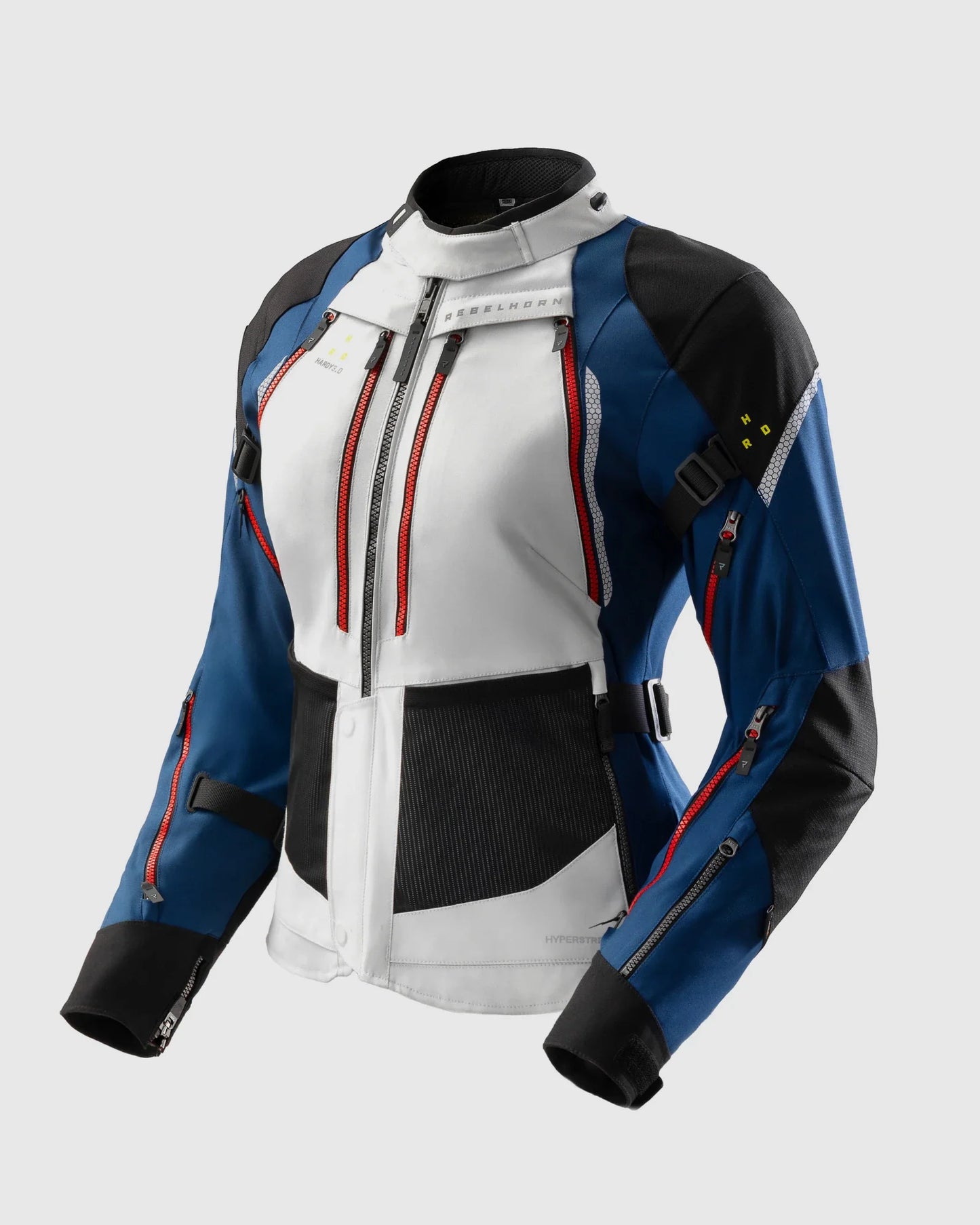 Hardy 3.0 Femme Blouson Moto Bleu