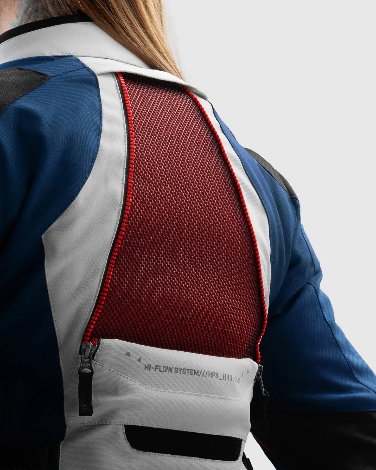 Hardy 3.0 Femme Blouson Moto Bleu