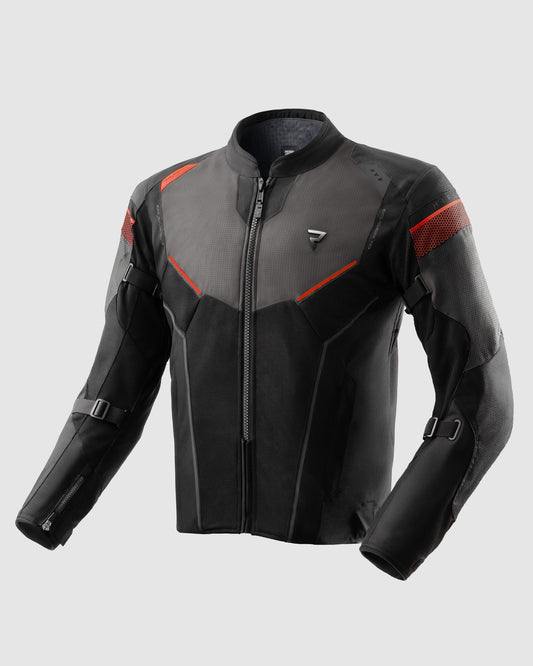 Hiflow V Blouson Moto Foncé Gris