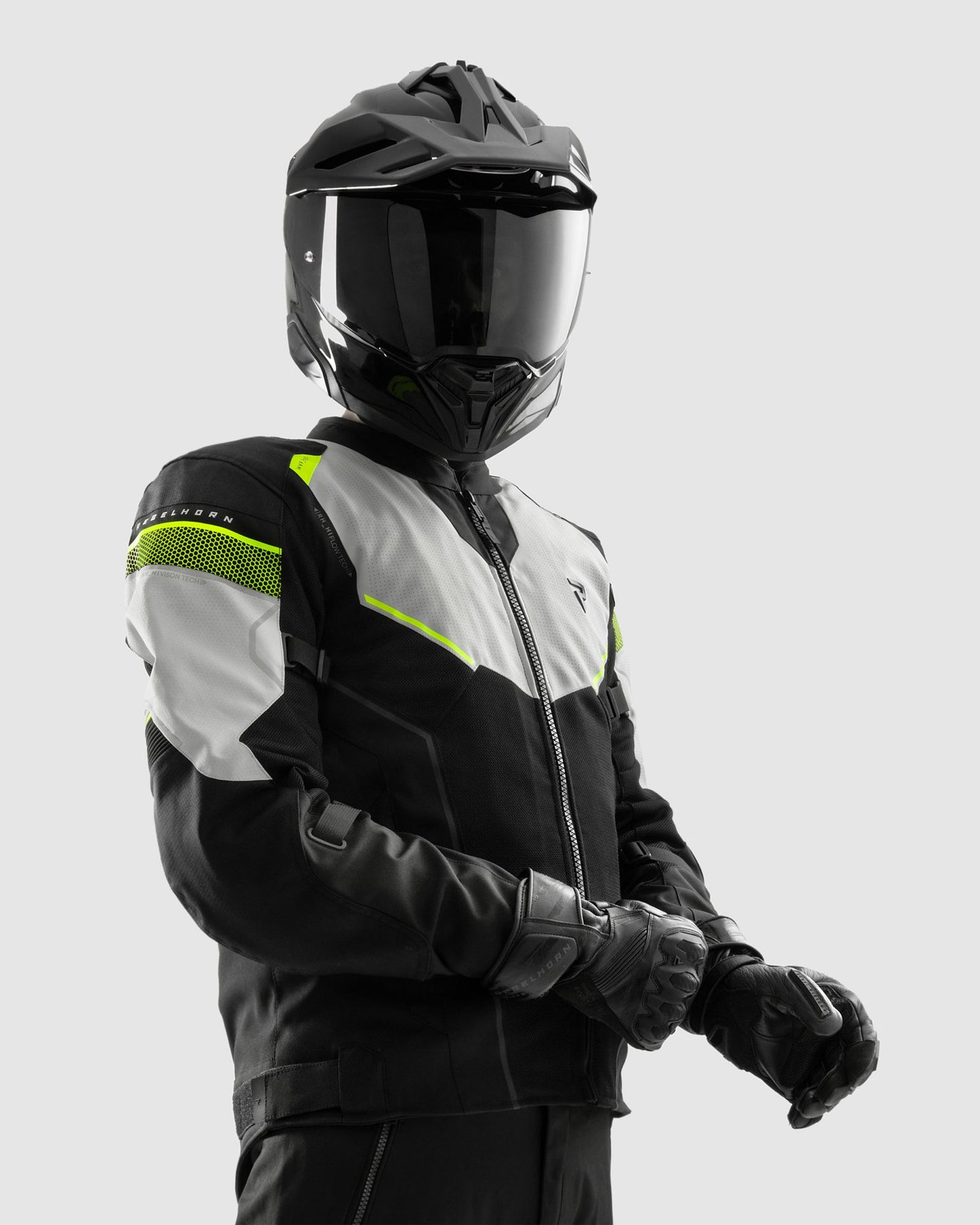 Hiflow V Blouson Moto Gris