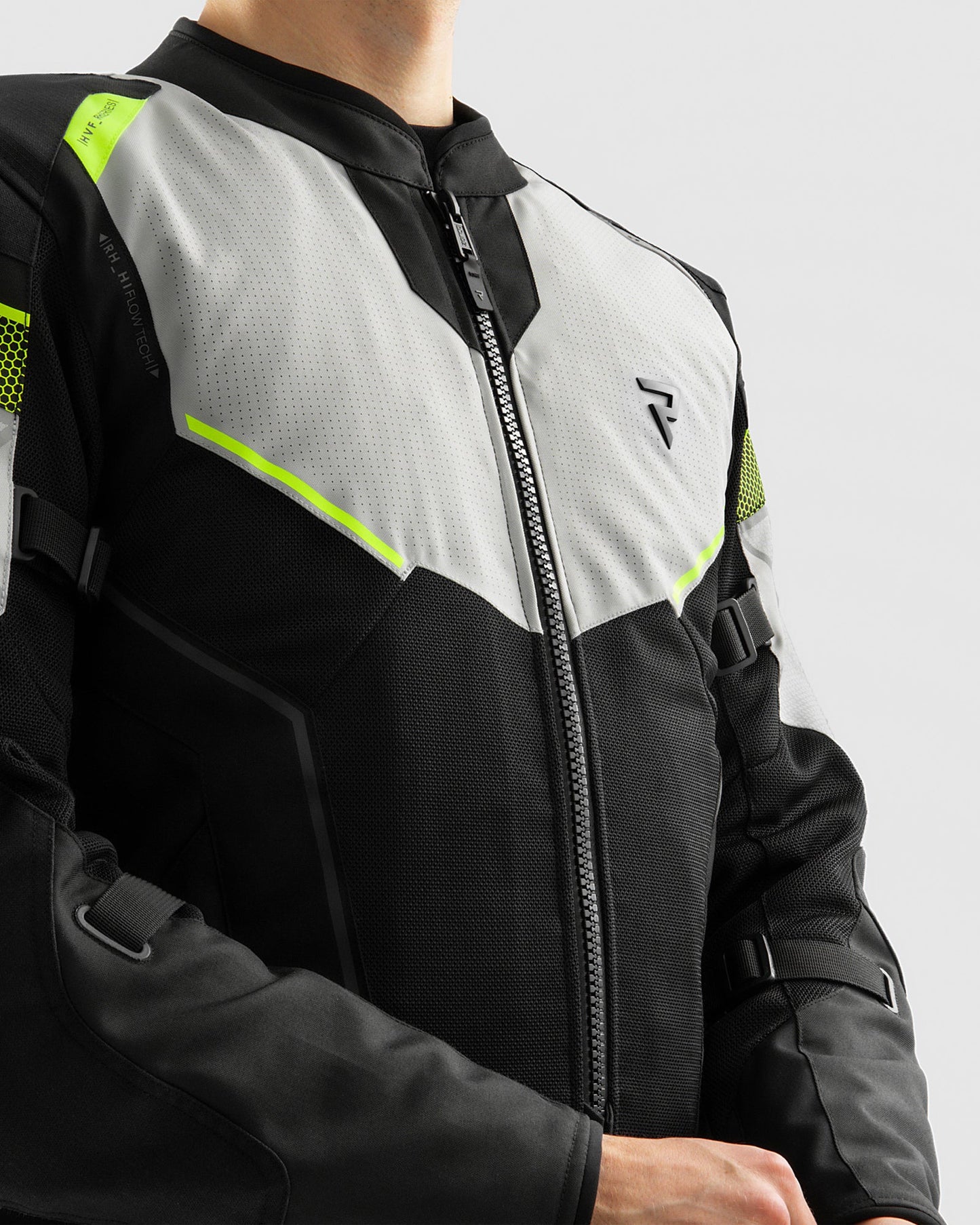 Hiflow V Blouson Moto Gris