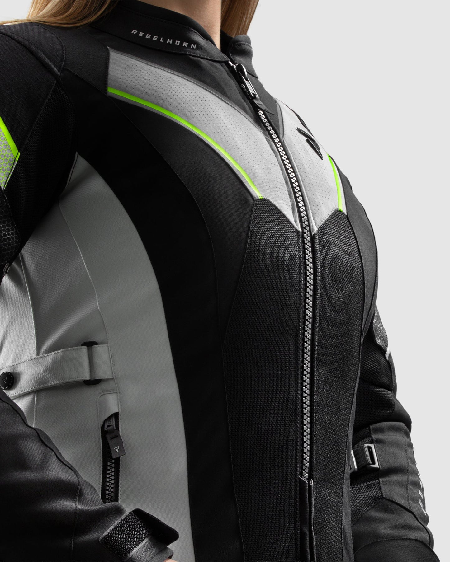 Hiflow V Femme Blouson Moto Gris