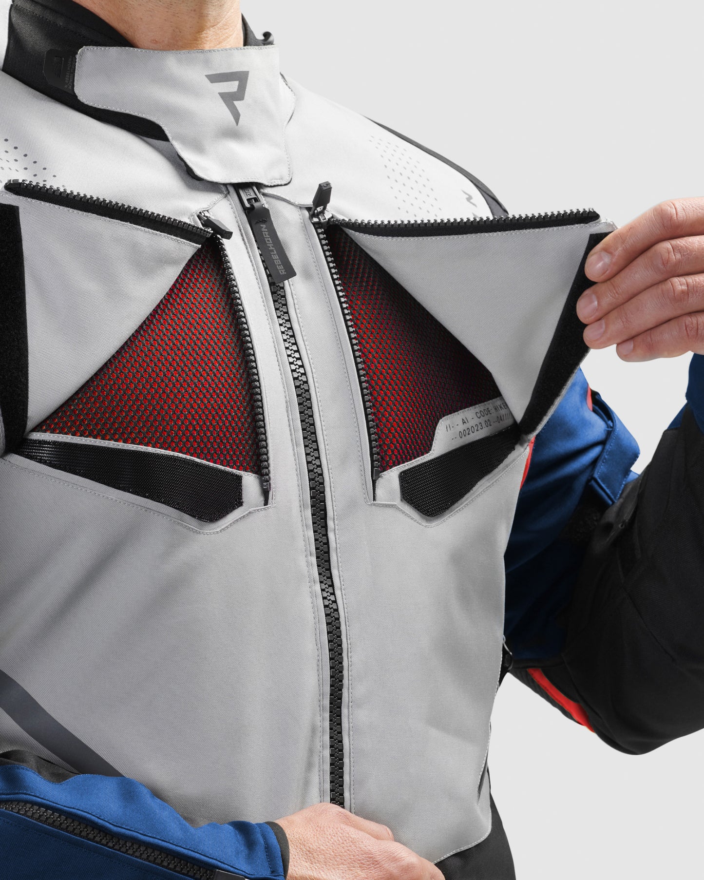 Hiker IV Blouson Moto Bleu