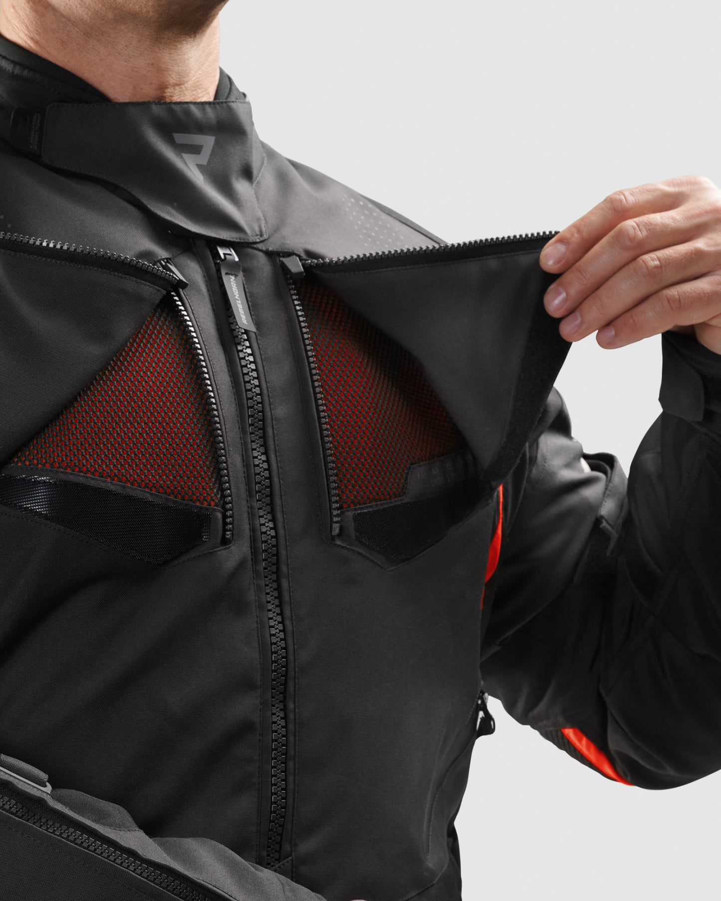 Hiker IV Blouson Moto Rouge