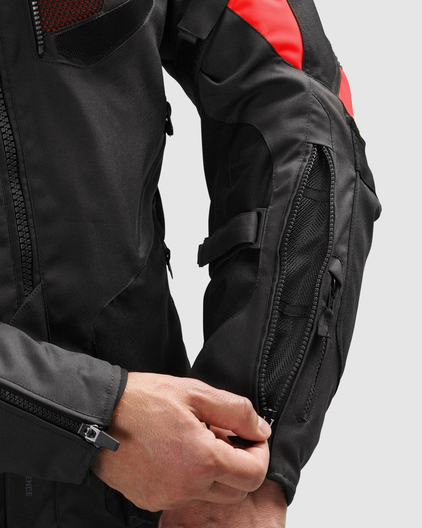 Hiker IV Blouson Moto Rouge