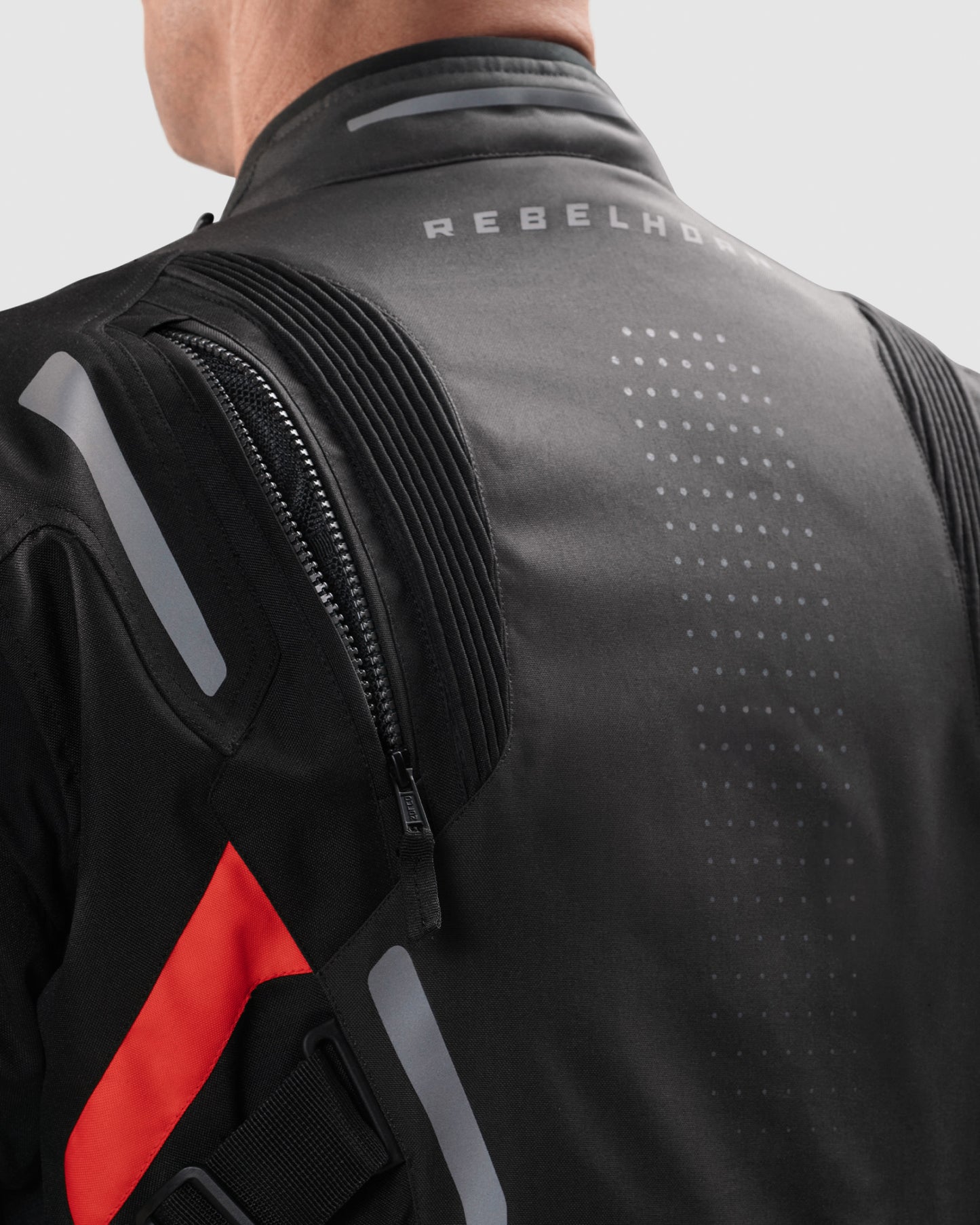 Hiker IV Blouson Moto Rouge