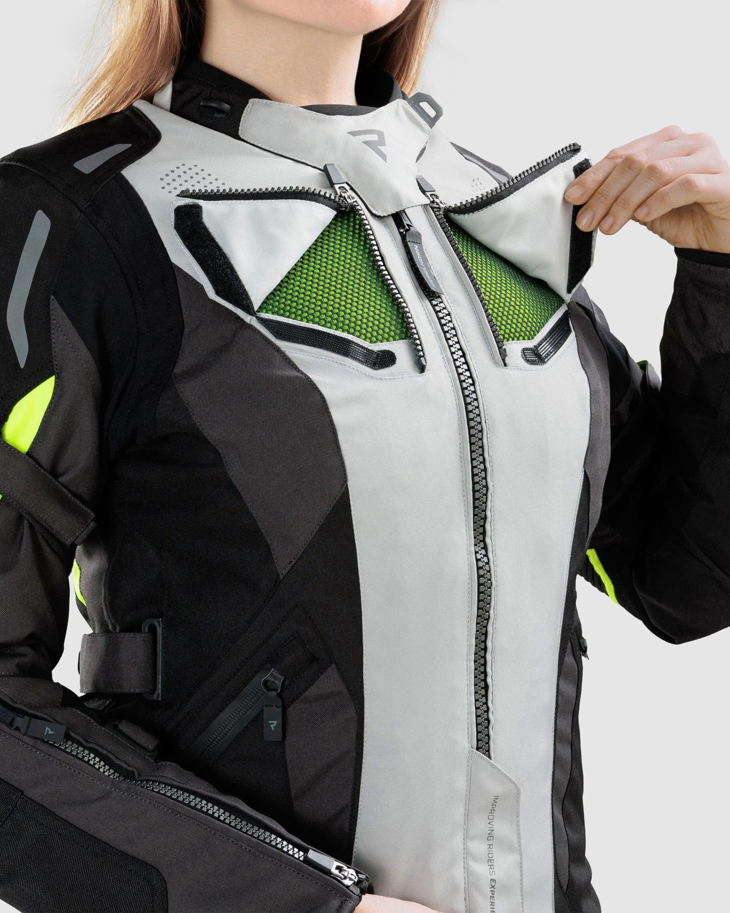 Hiker IV Femme Blouson Moto Gris