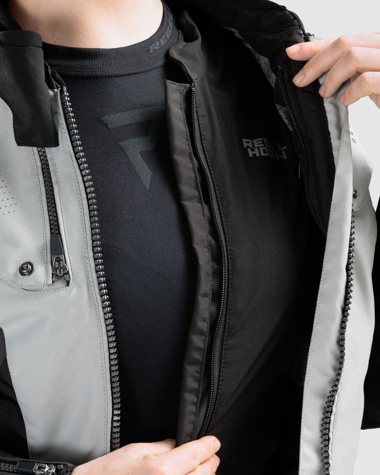 Hiker IV Femme Blouson Moto Gris