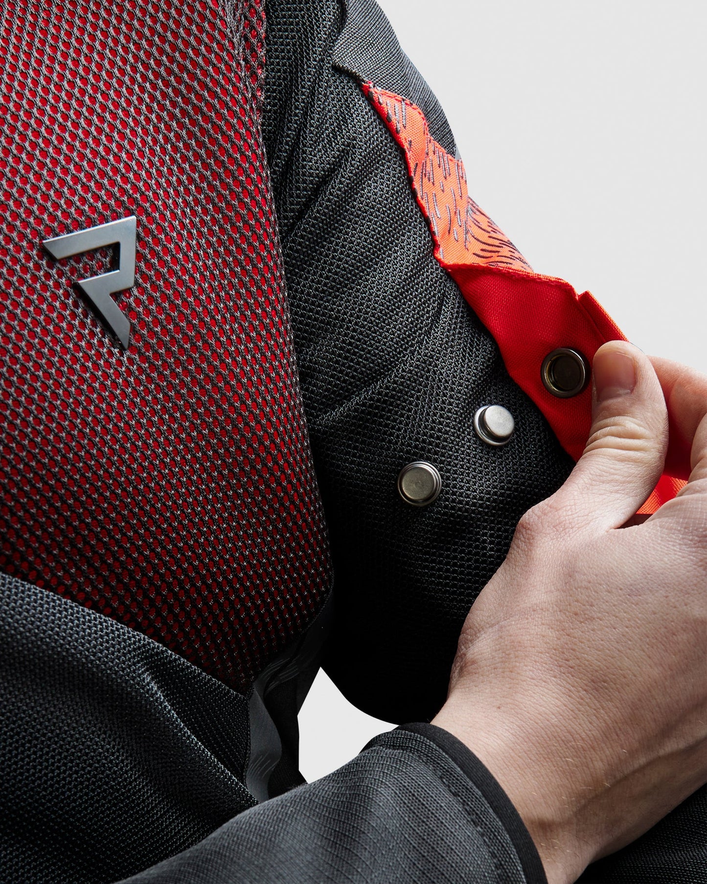 Jax Blouson Moto Rouge