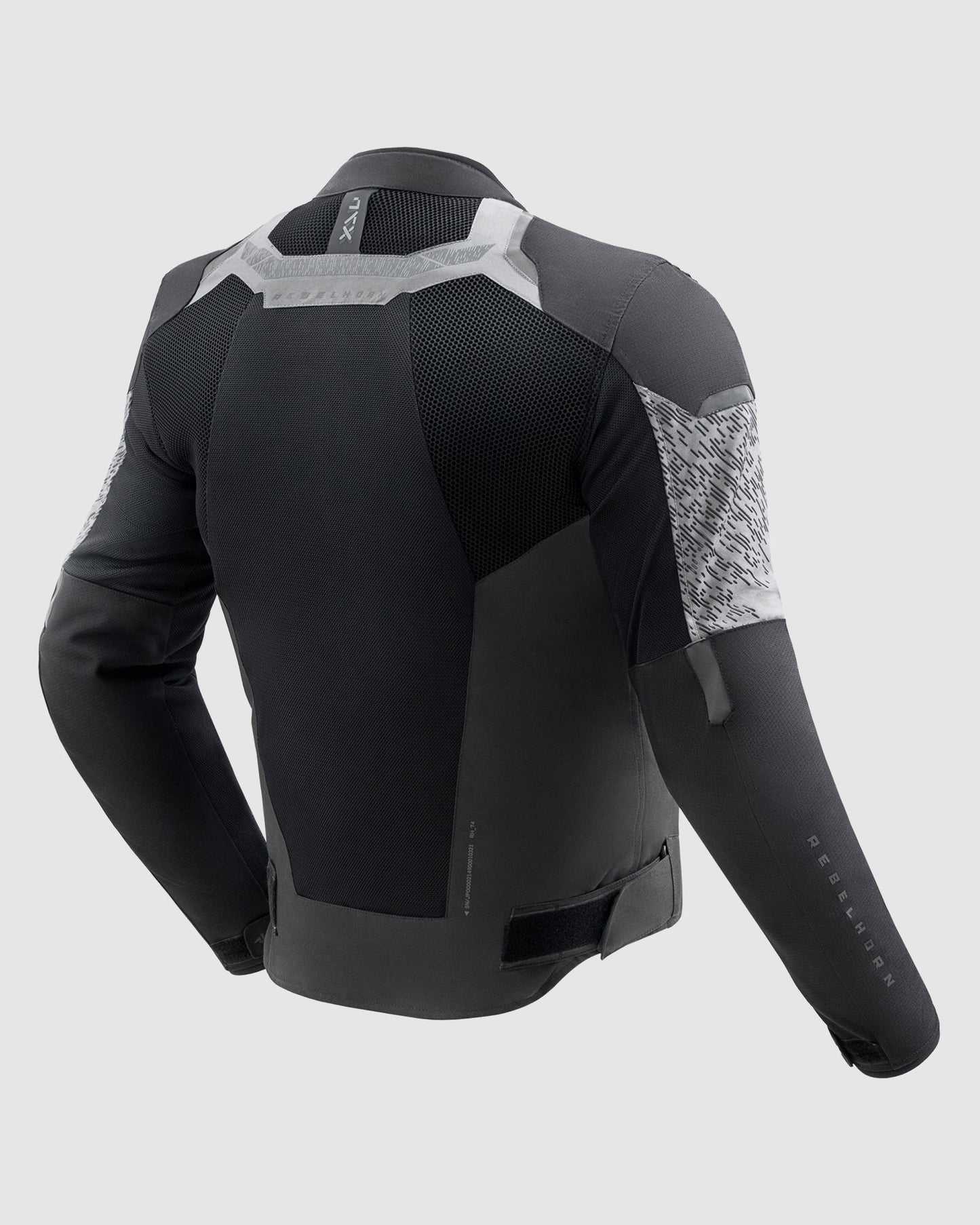 Jax Blouson Moto Gris