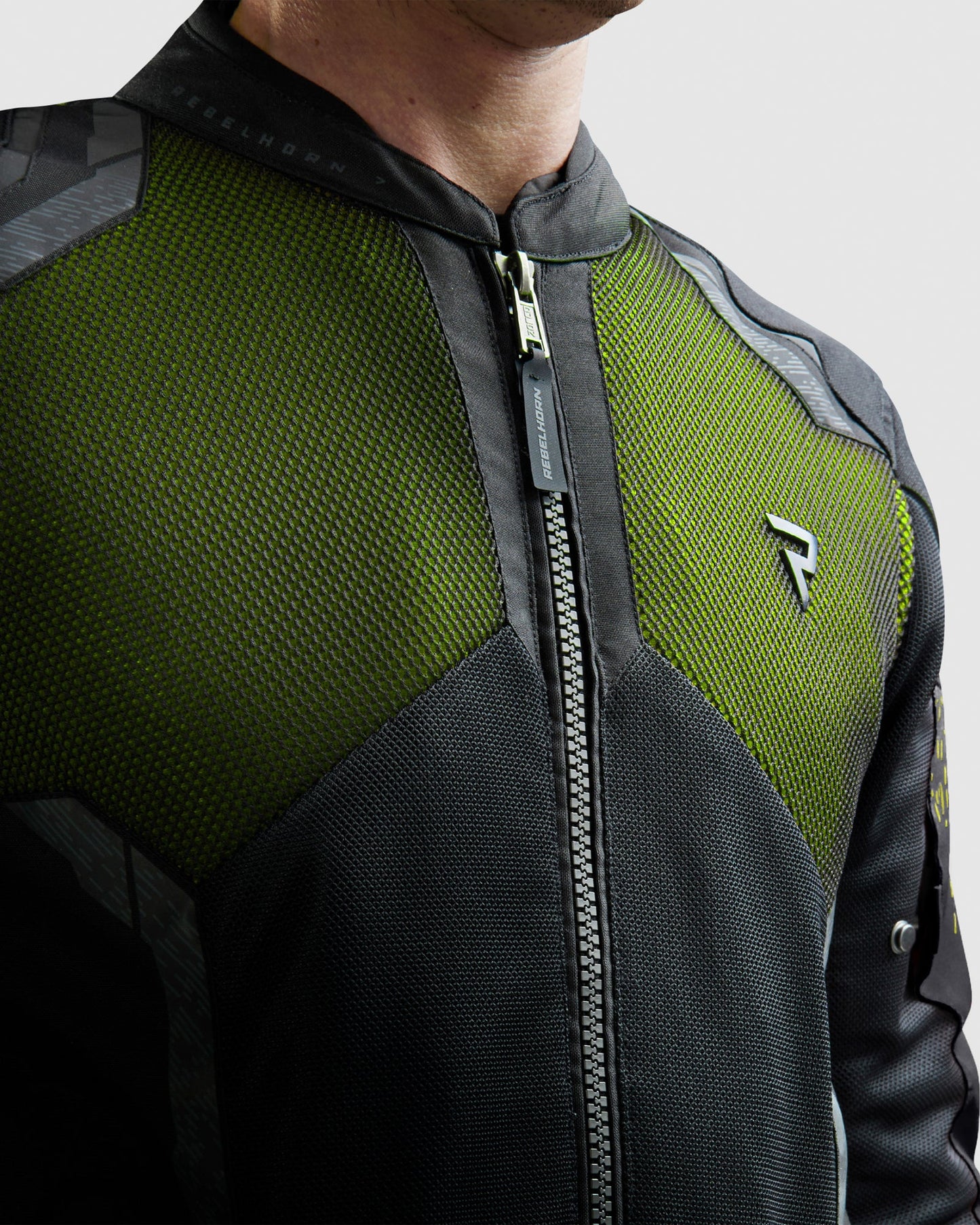 Jax Blouson Moto Vert