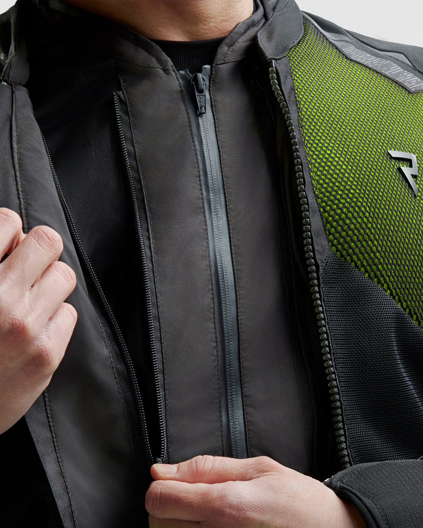Jax Blouson Moto Vert