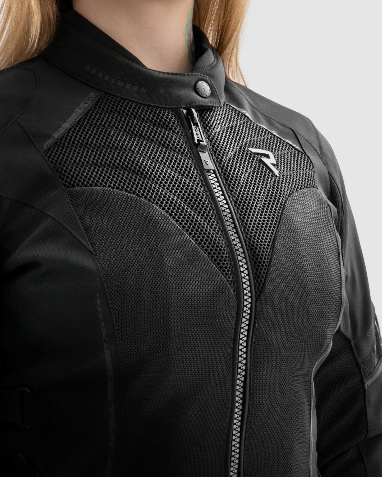 Jax Femme Blouson Moto Noir