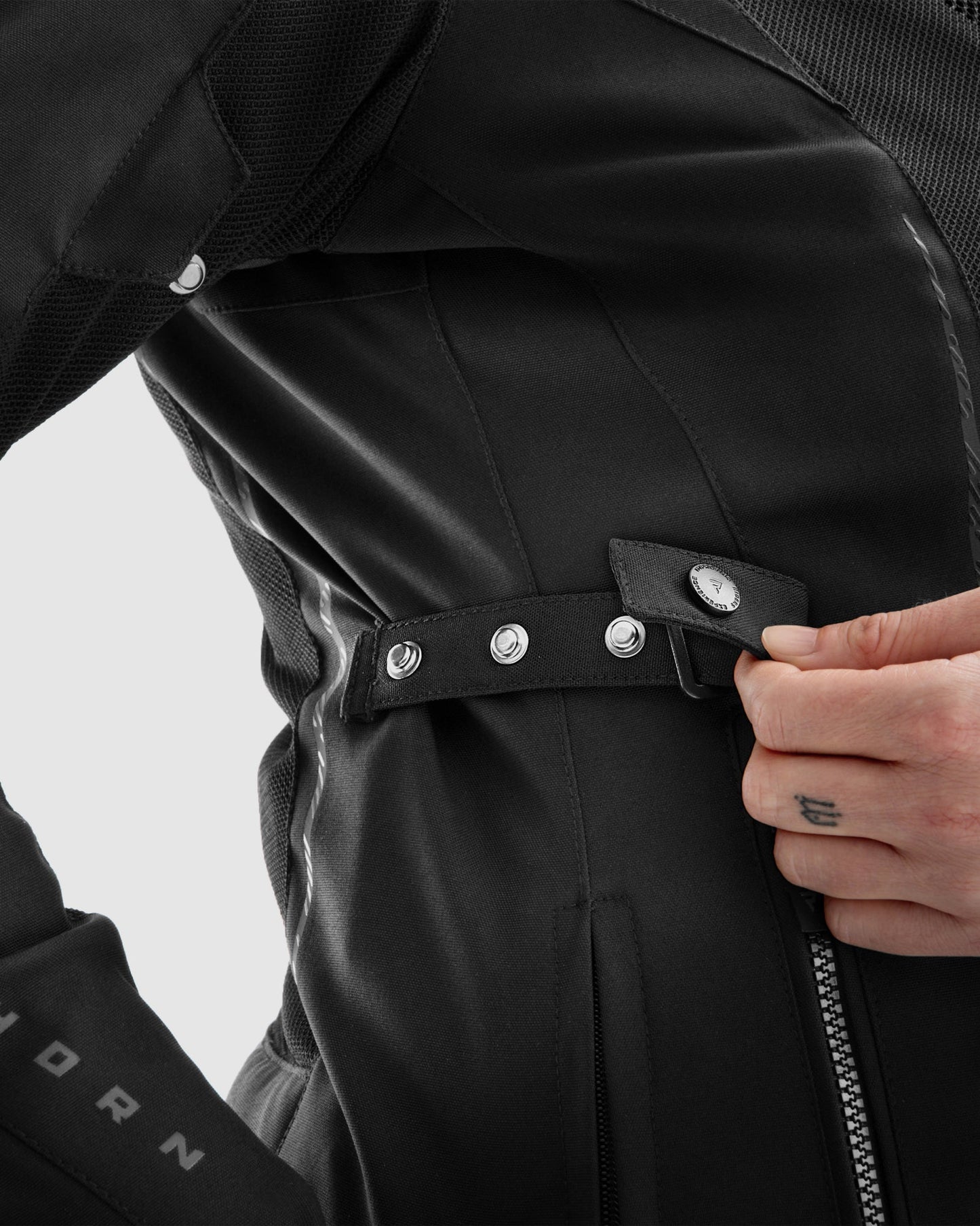 Jax Femme Blouson Moto Noir