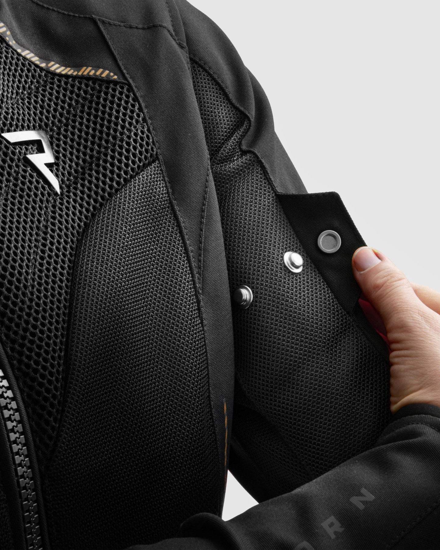 Jax Femme Blouson Moto Or