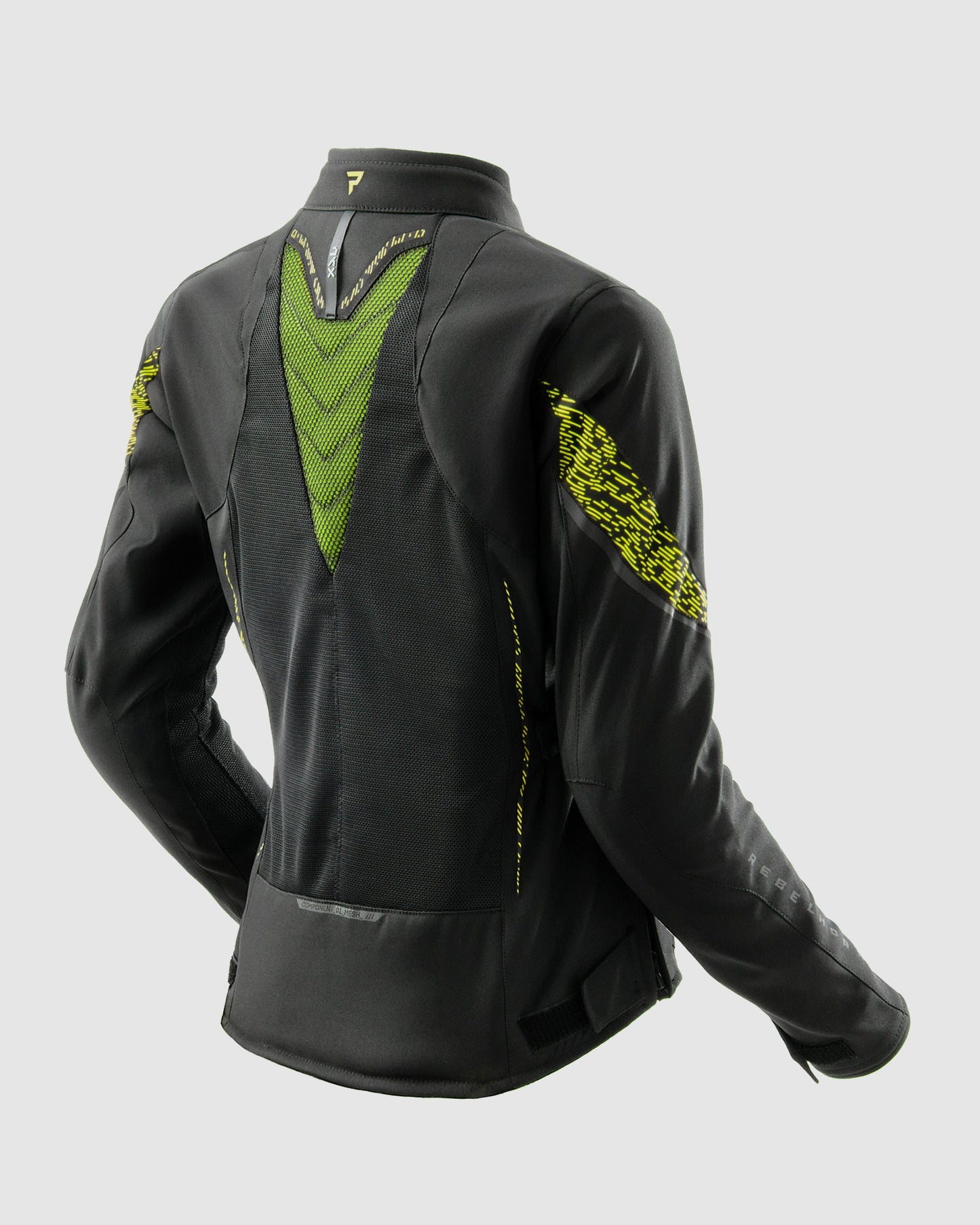 Jax Femme Blouson Moto Vert