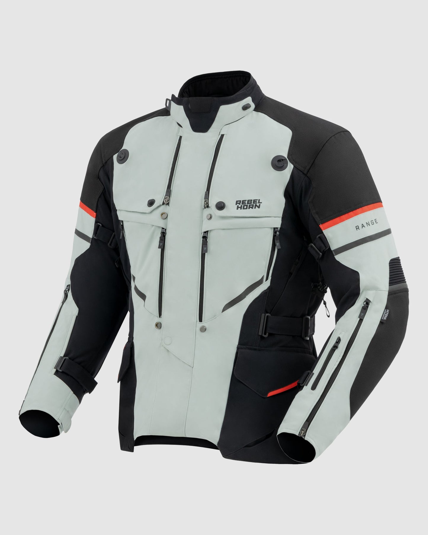 Range Blouson Moto Gris