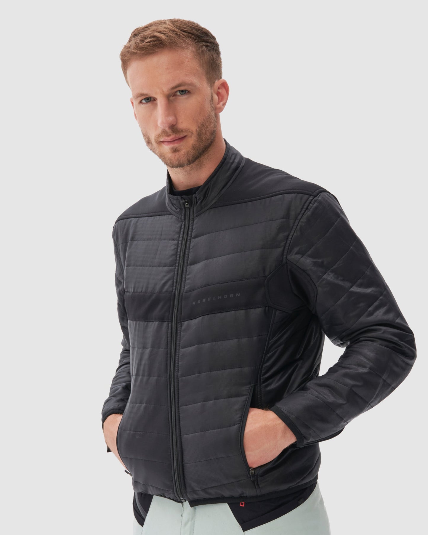 Range Blouson Moto Gris