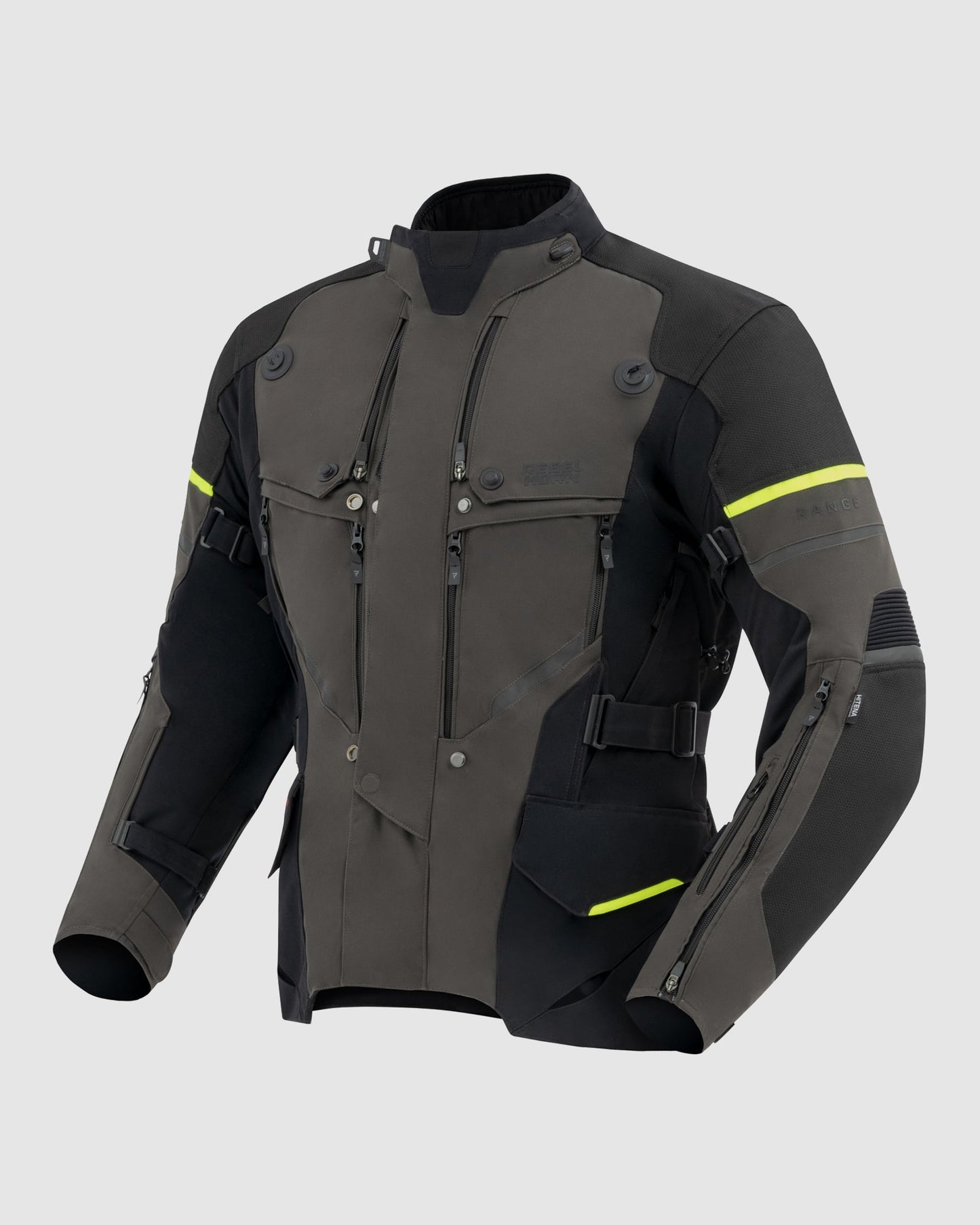 Range Blouson Moto Anthracite