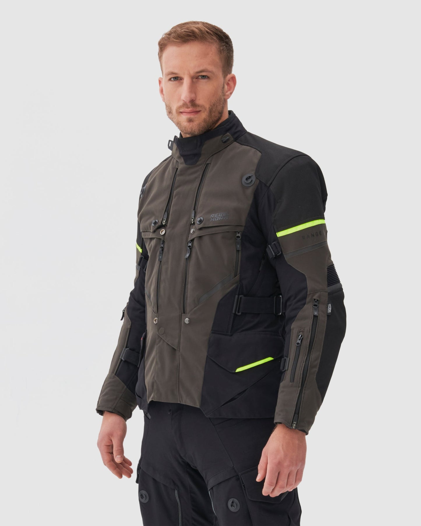 Range Blouson Moto Anthracite