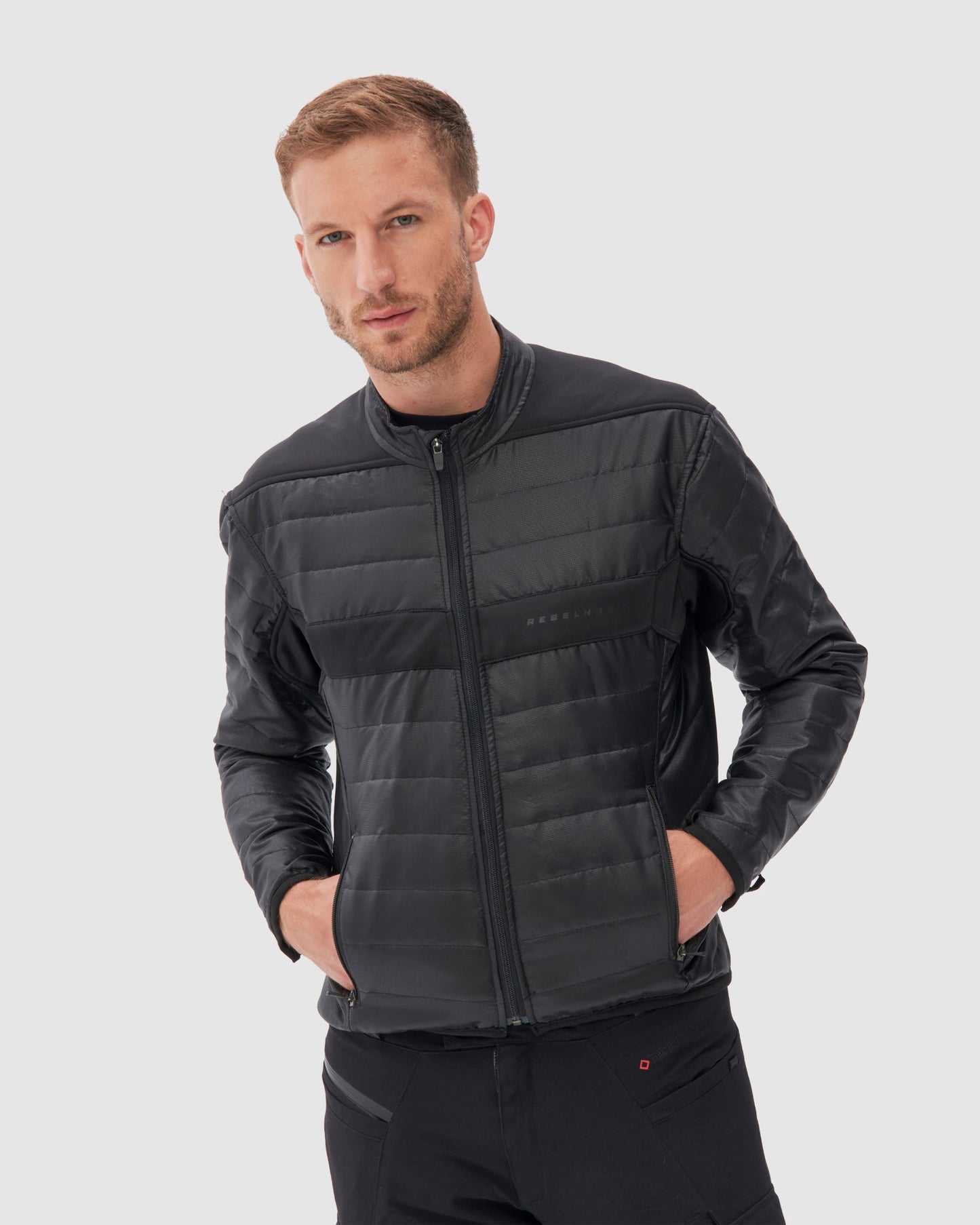 Range Blouson Moto Anthracite