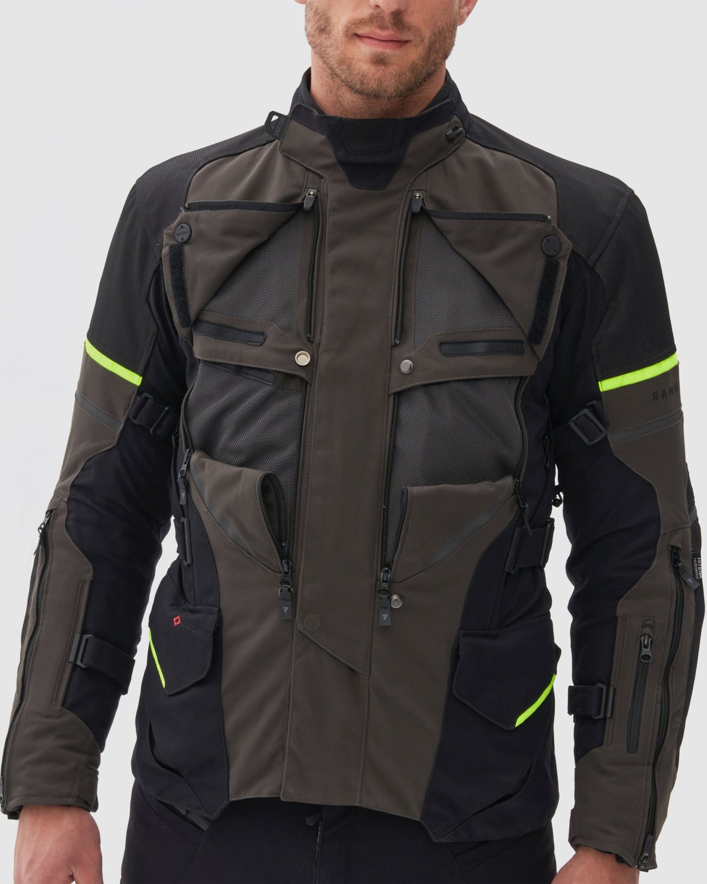 Range Blouson Moto Anthracite