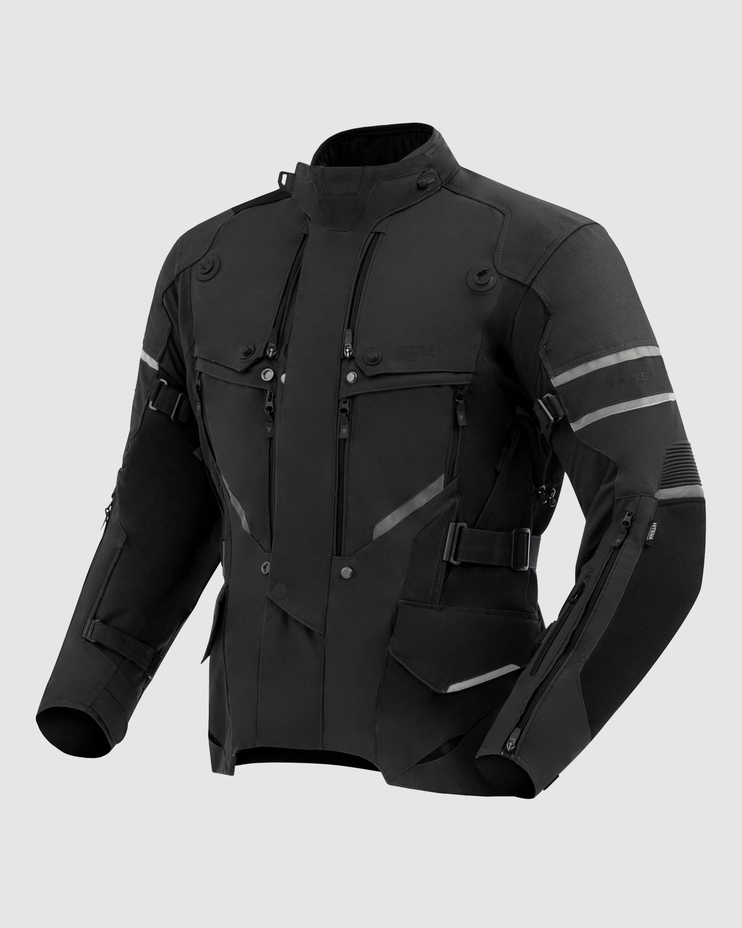 Range Blouson Moto Noir