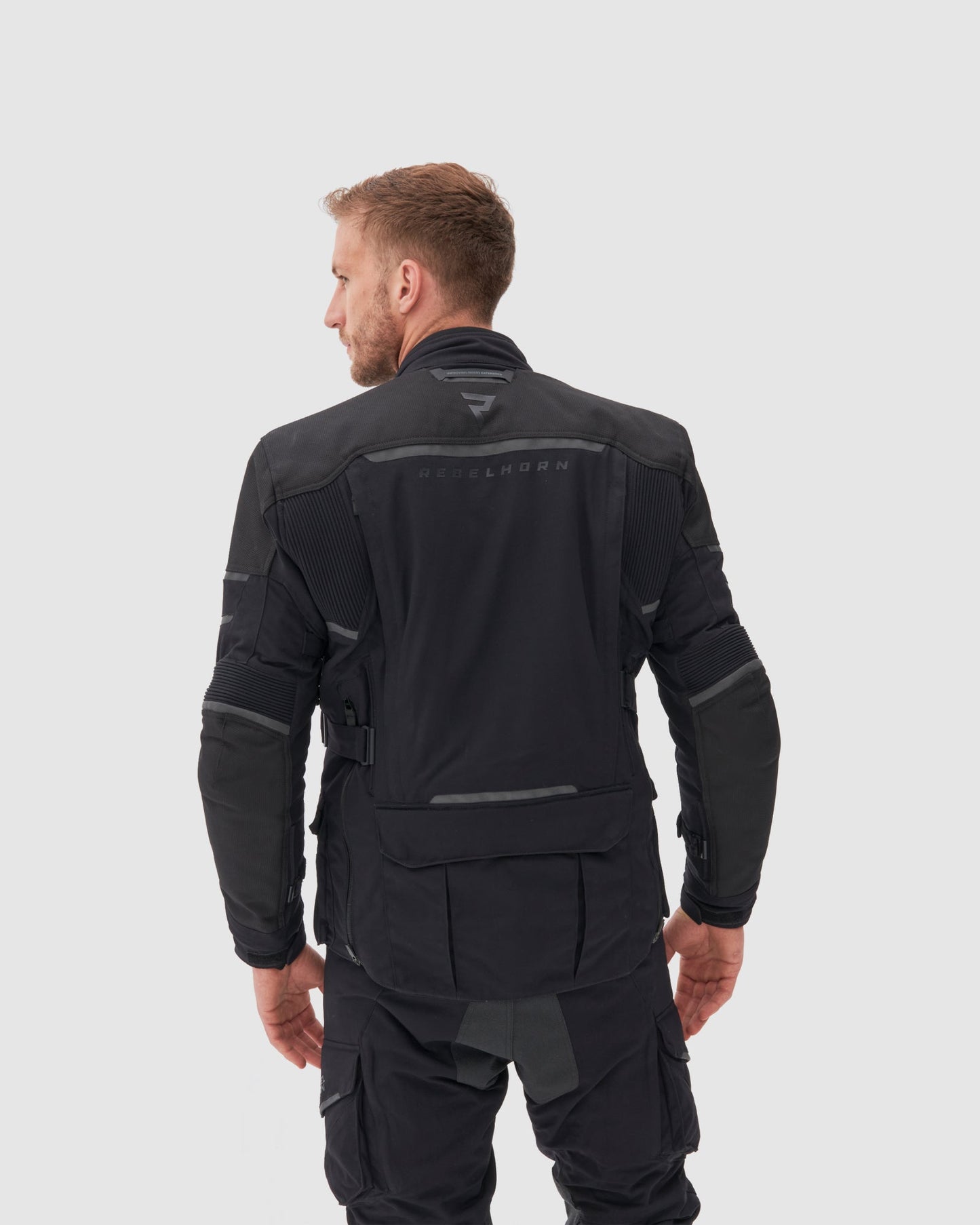 Range Blouson Moto Noir