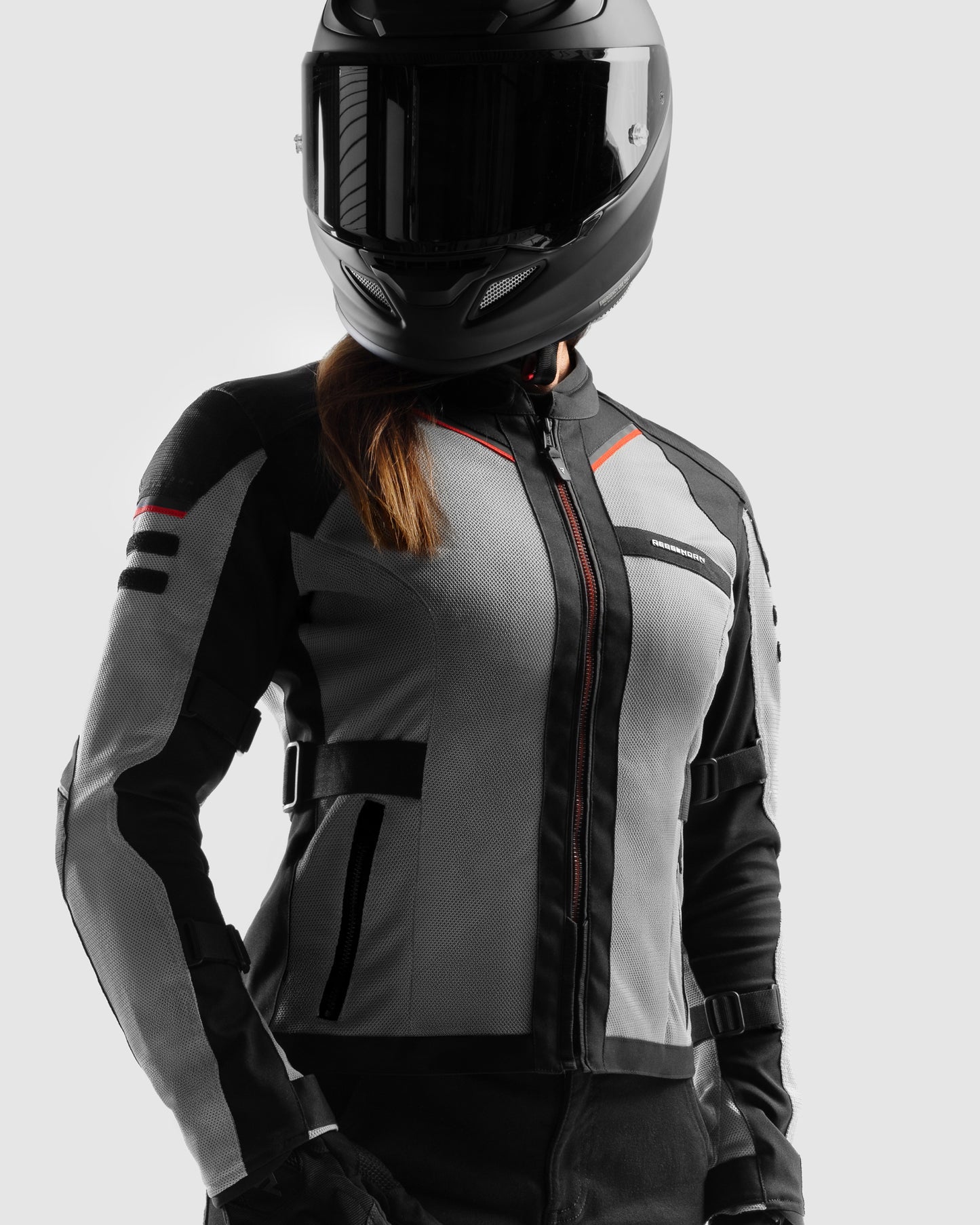 Scandal 3 Veste Moto Femme Gris