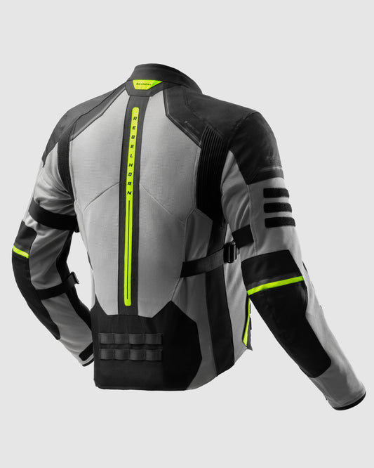 Scandal 3.0 Veste Moto Jaune Fluo