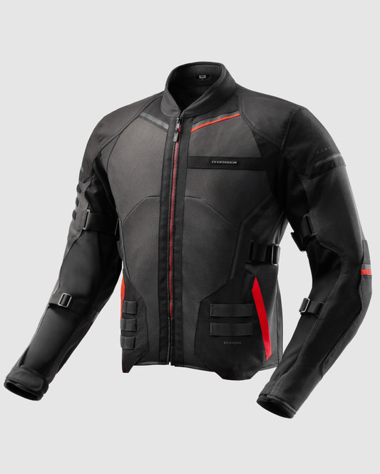 Scandal 3.0 Veste Moto Rouge