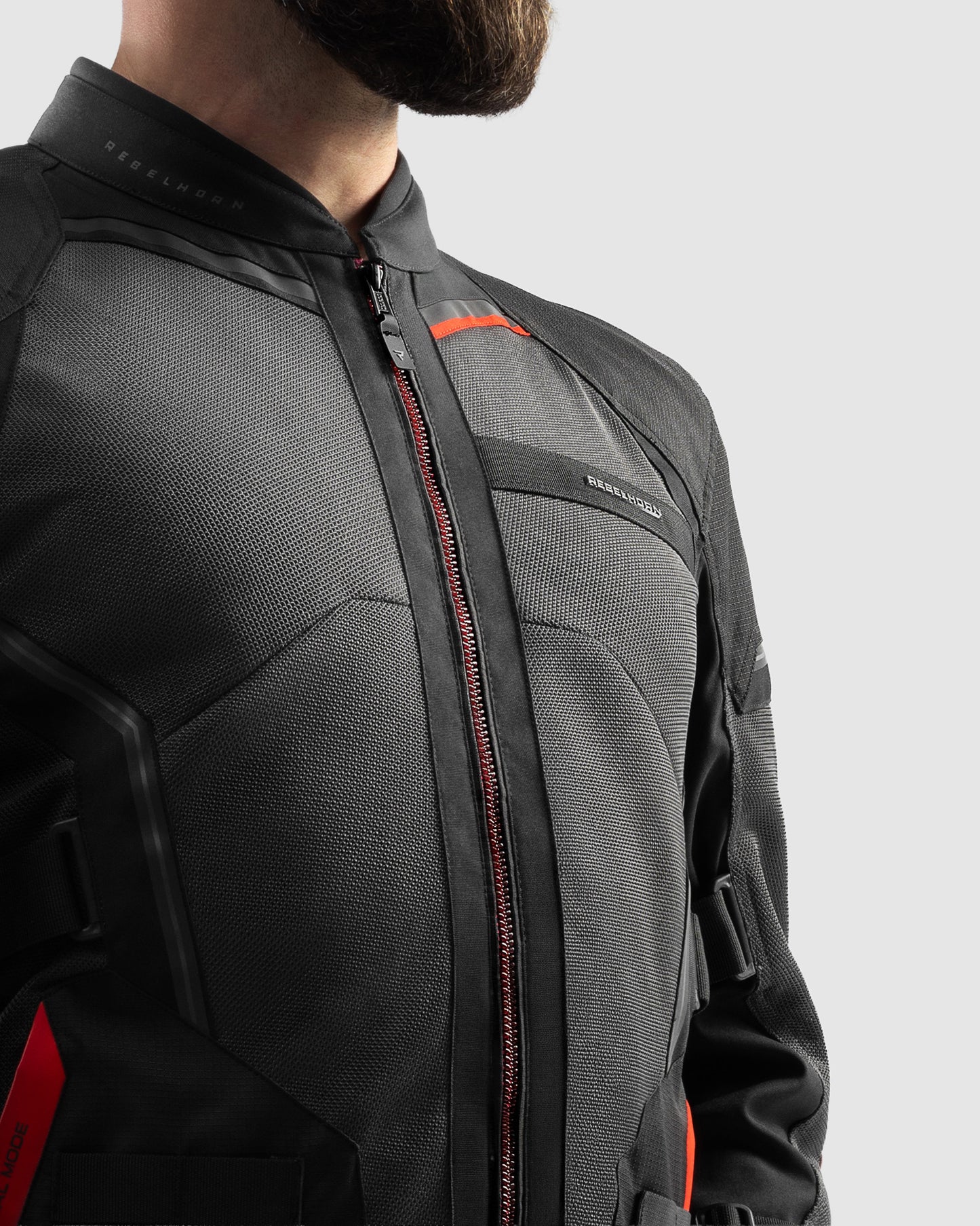 Scandal 3.0 Veste Moto Rouge
