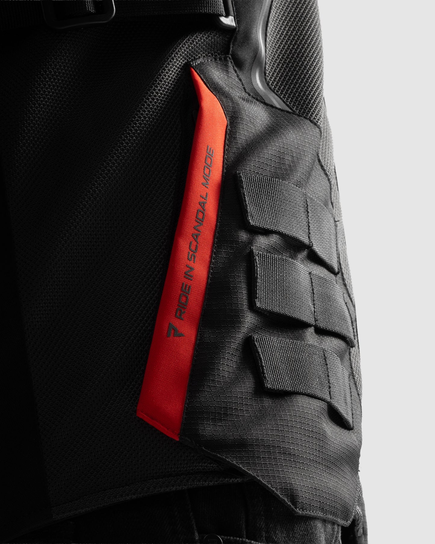 Scandal 3.0 Veste Moto Rouge