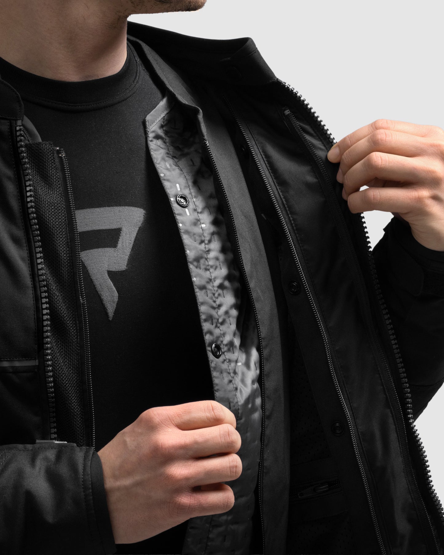 Swift Veste Moto Noir