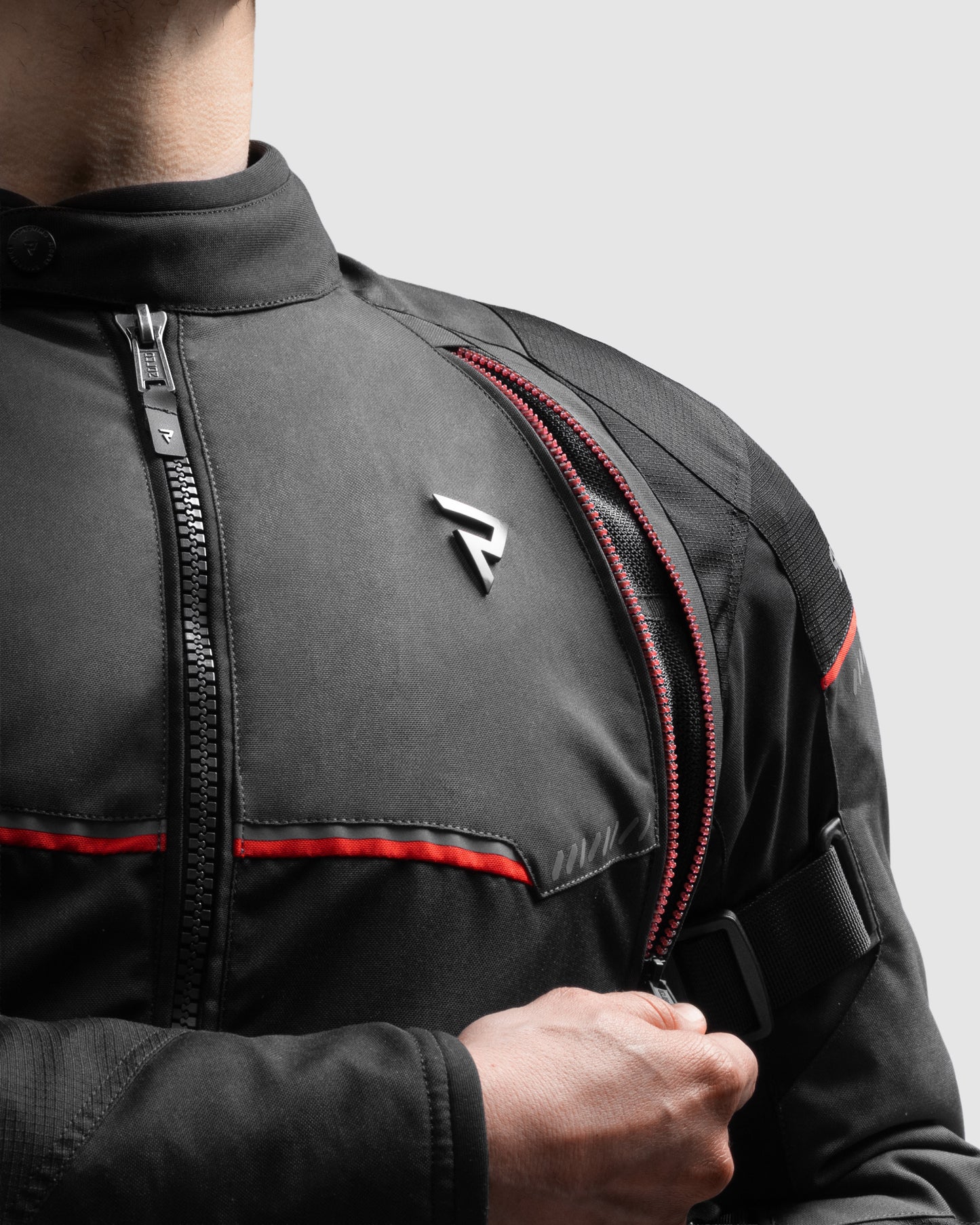 Swift Veste Moto Gris foncé
