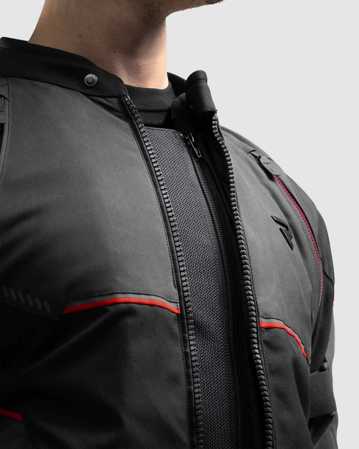 Swift Veste Moto Gris foncé