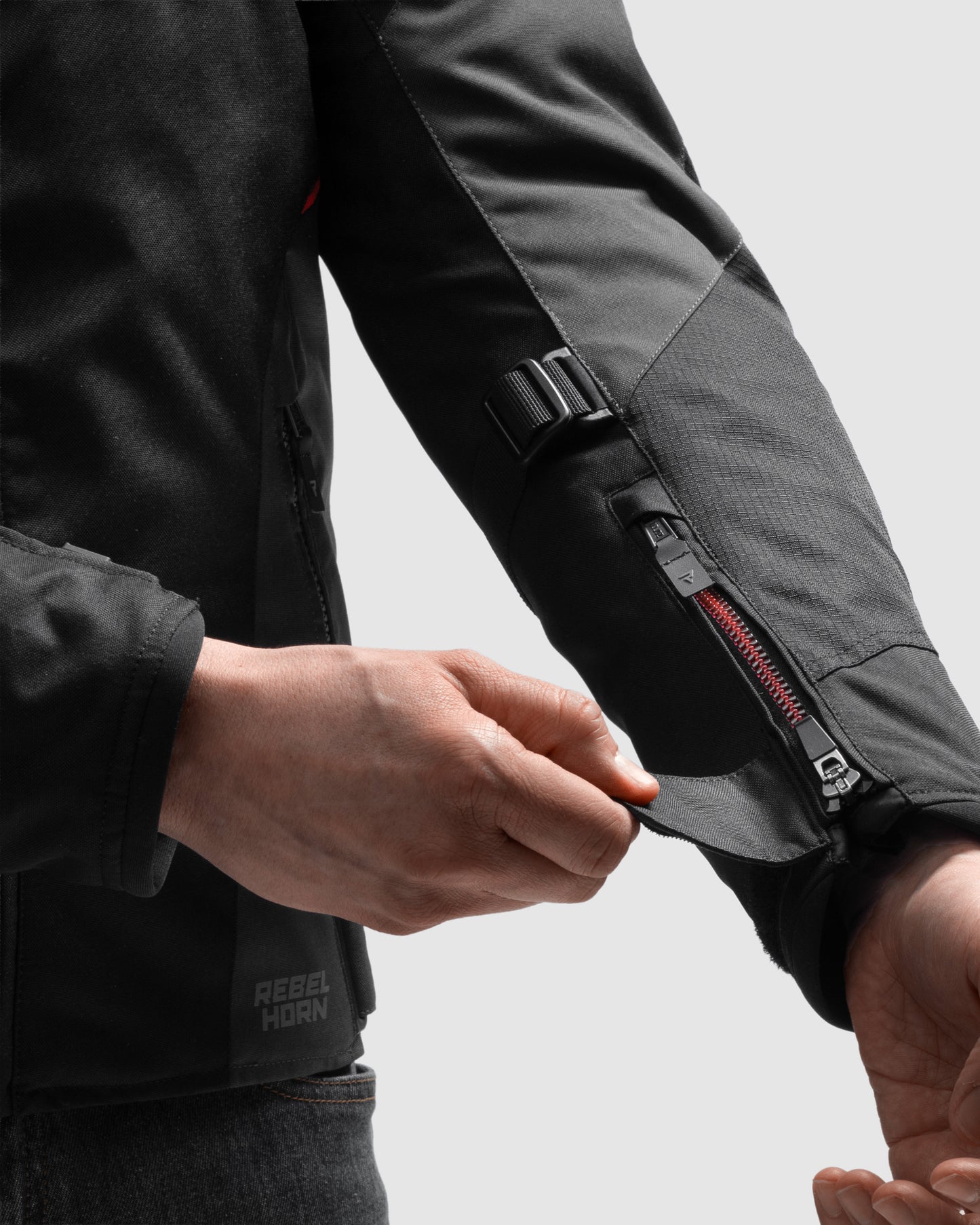 Swift Veste Moto Gris foncé