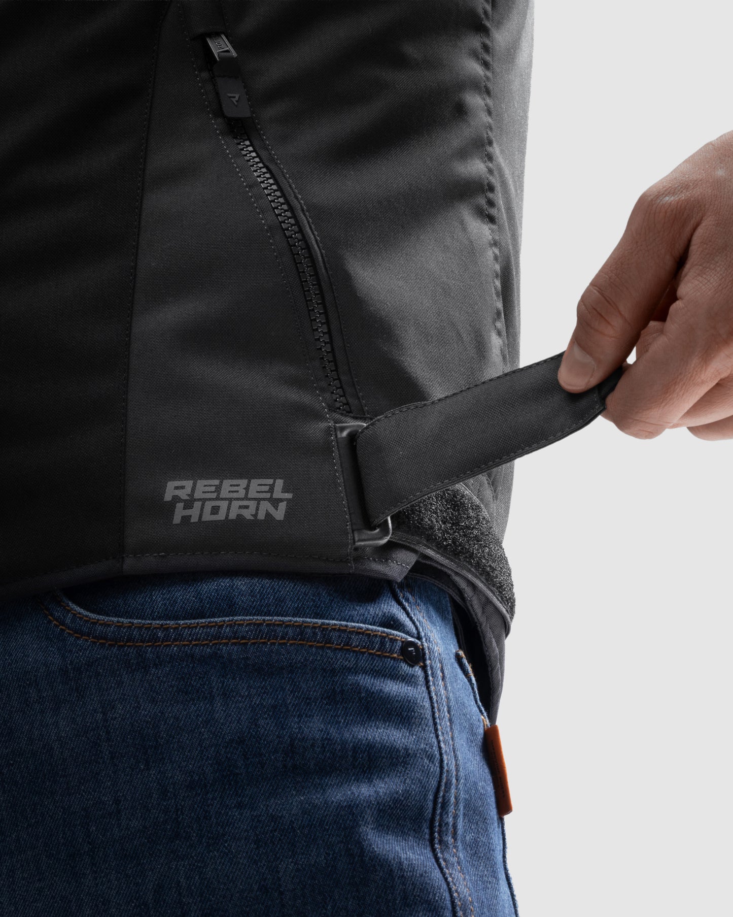 Swift Veste Moto Gris foncé
