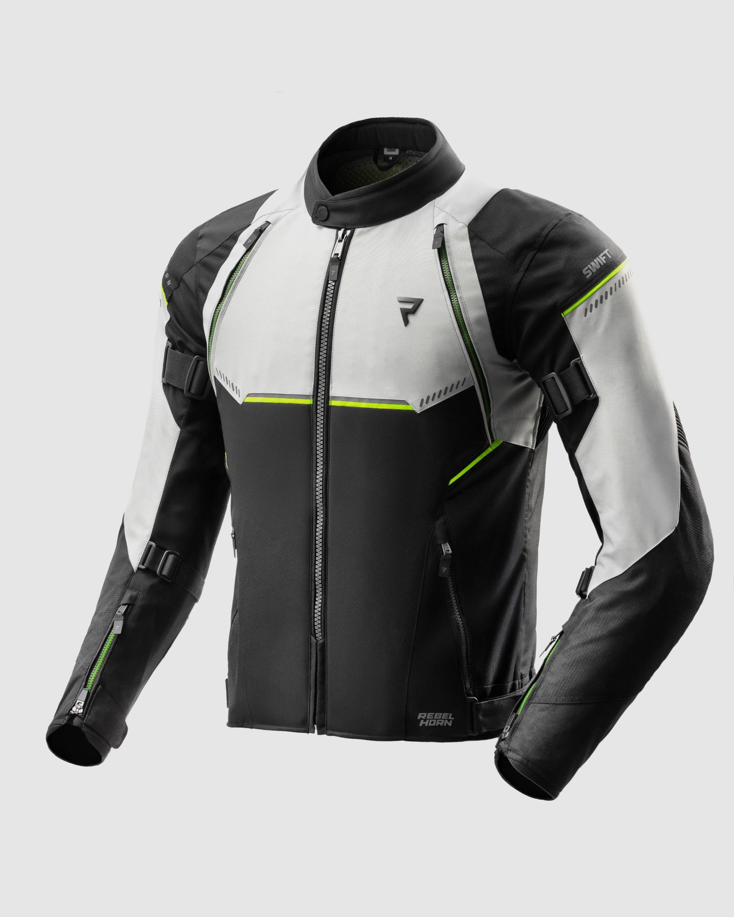 Swift Veste Moto Gris clair