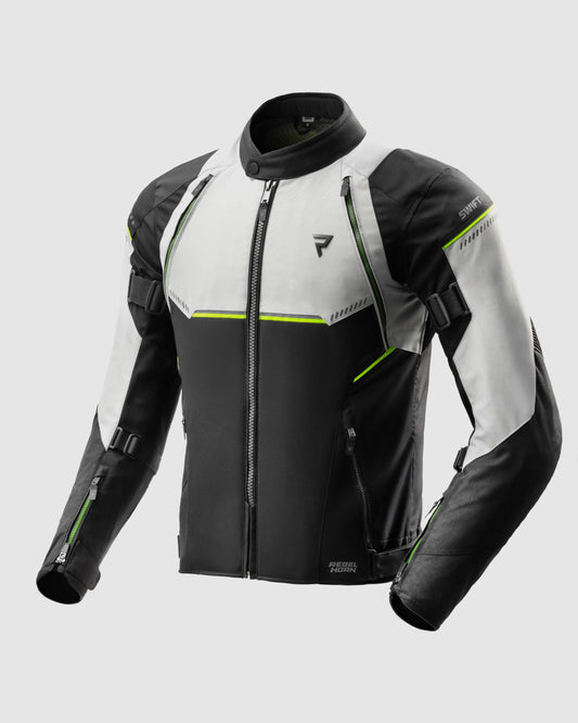 Swift Veste Moto Gris clair