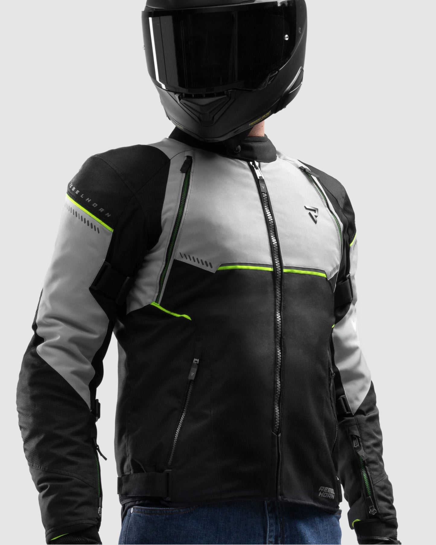 Swift Veste Moto Gris clair